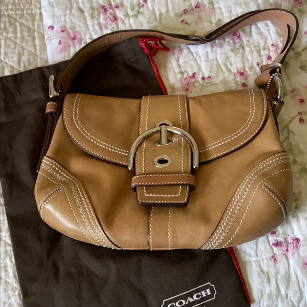 Adorable Coach leather bag